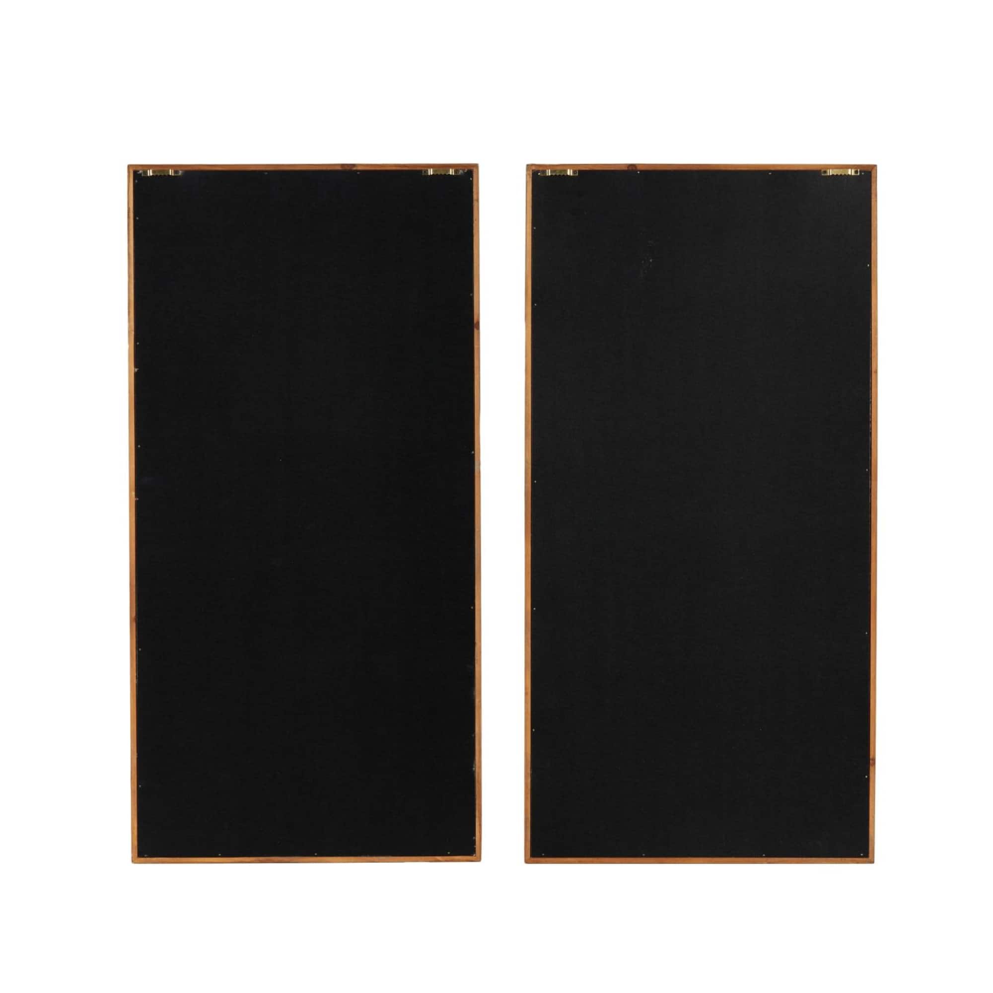 16" x 31.5" Black Metal Geometric Wall Décor, 2ct.